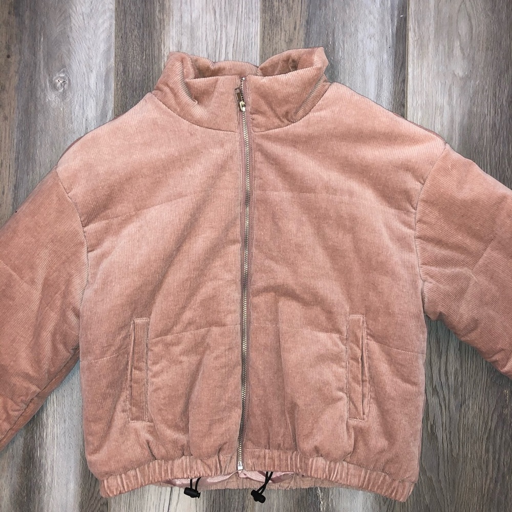 Pink Puffer Jacket (SIZE S/M)